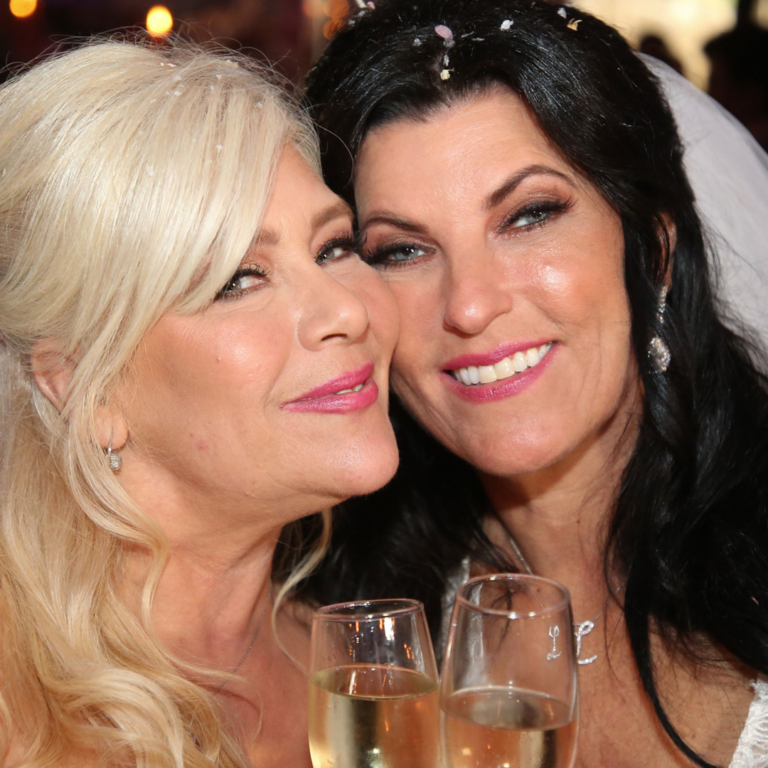 Samantha Fox y Linda Birgitte Olsen